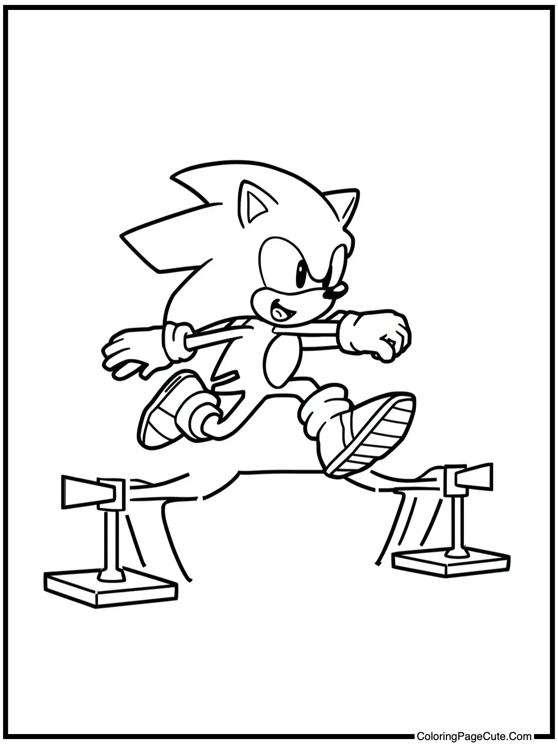 jumping over obstacles