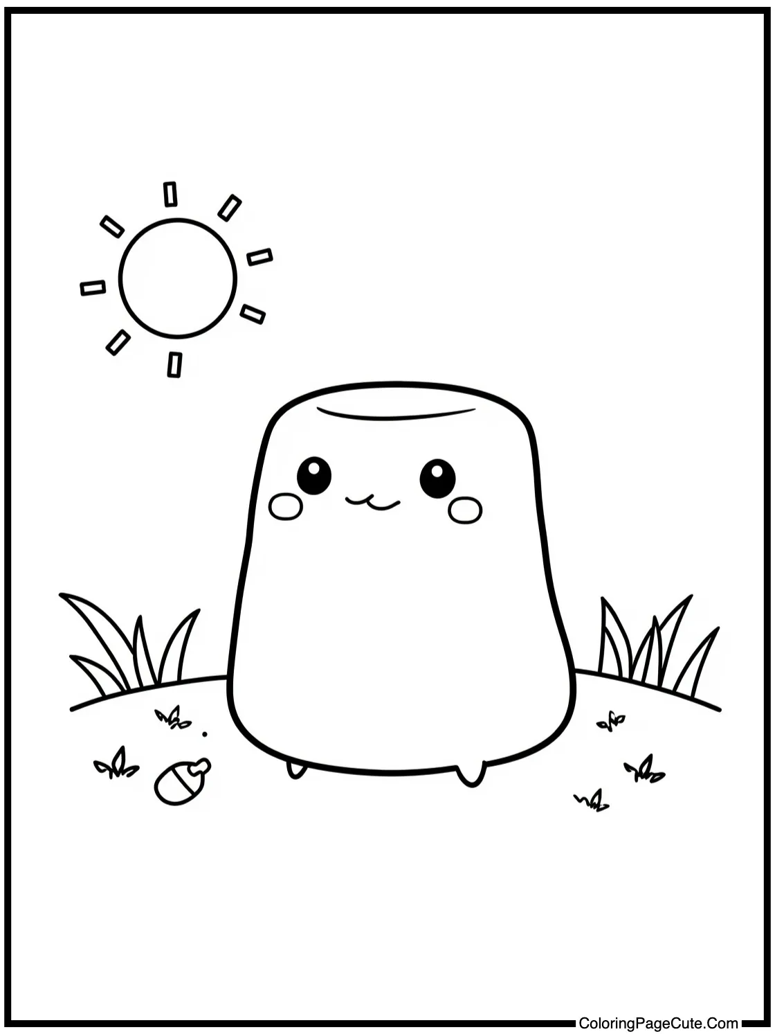 enjoying warm sunshine