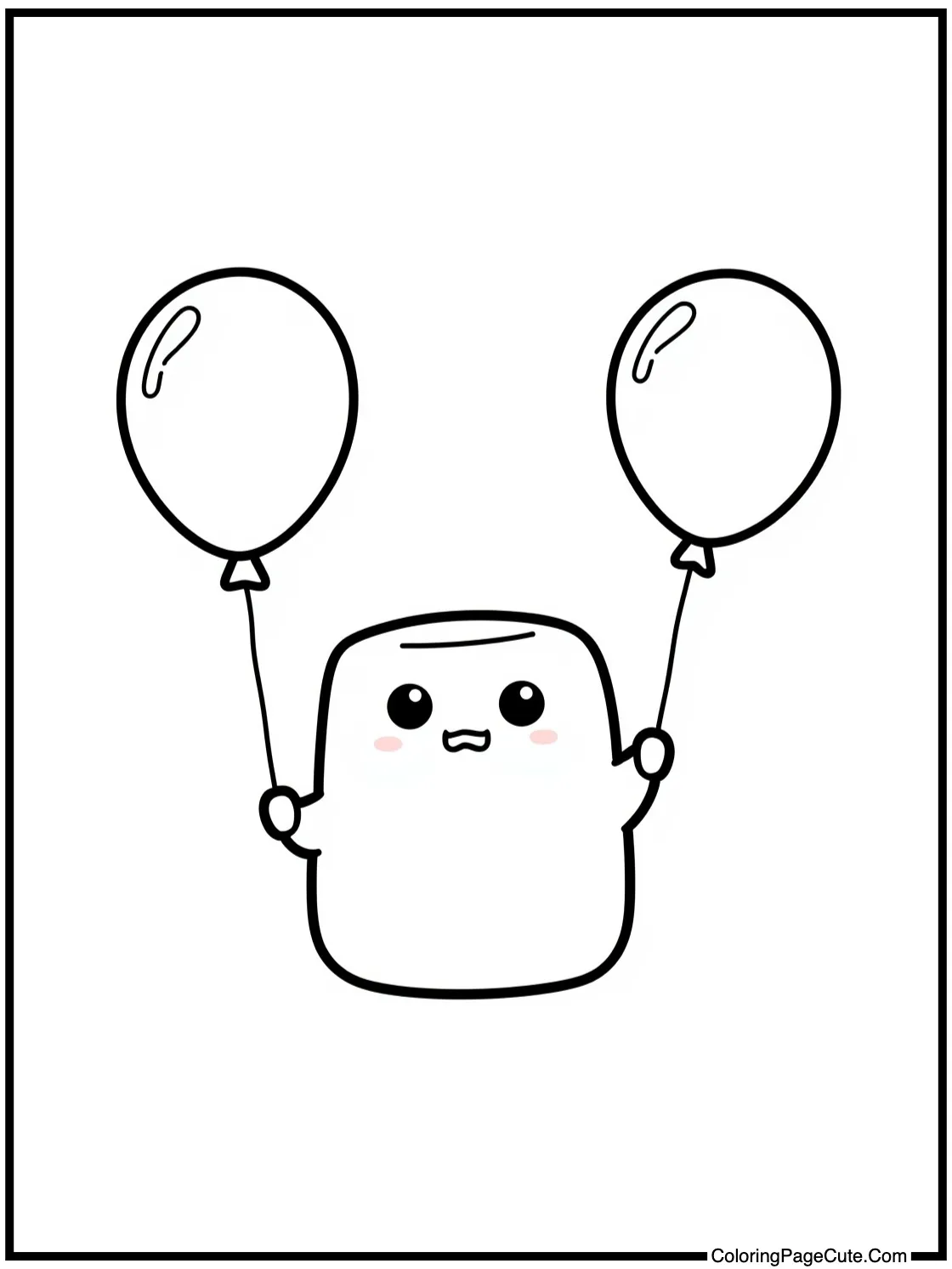 playing with balloons