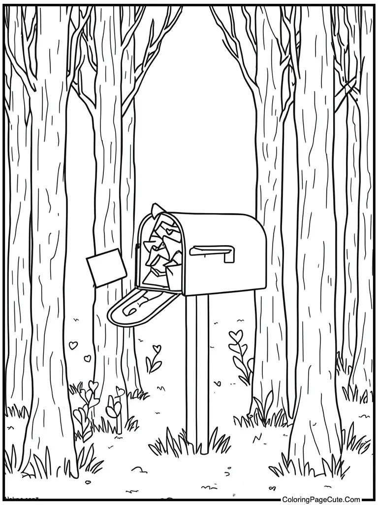 Mailbox full of letters