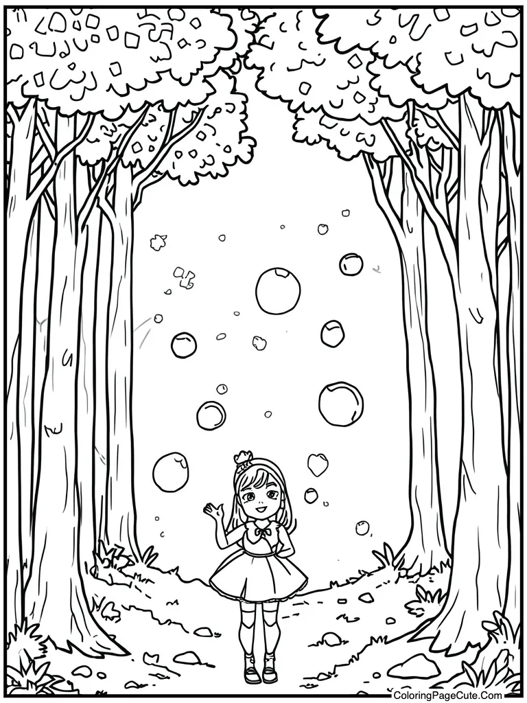 Soda pop fizzy bubbles