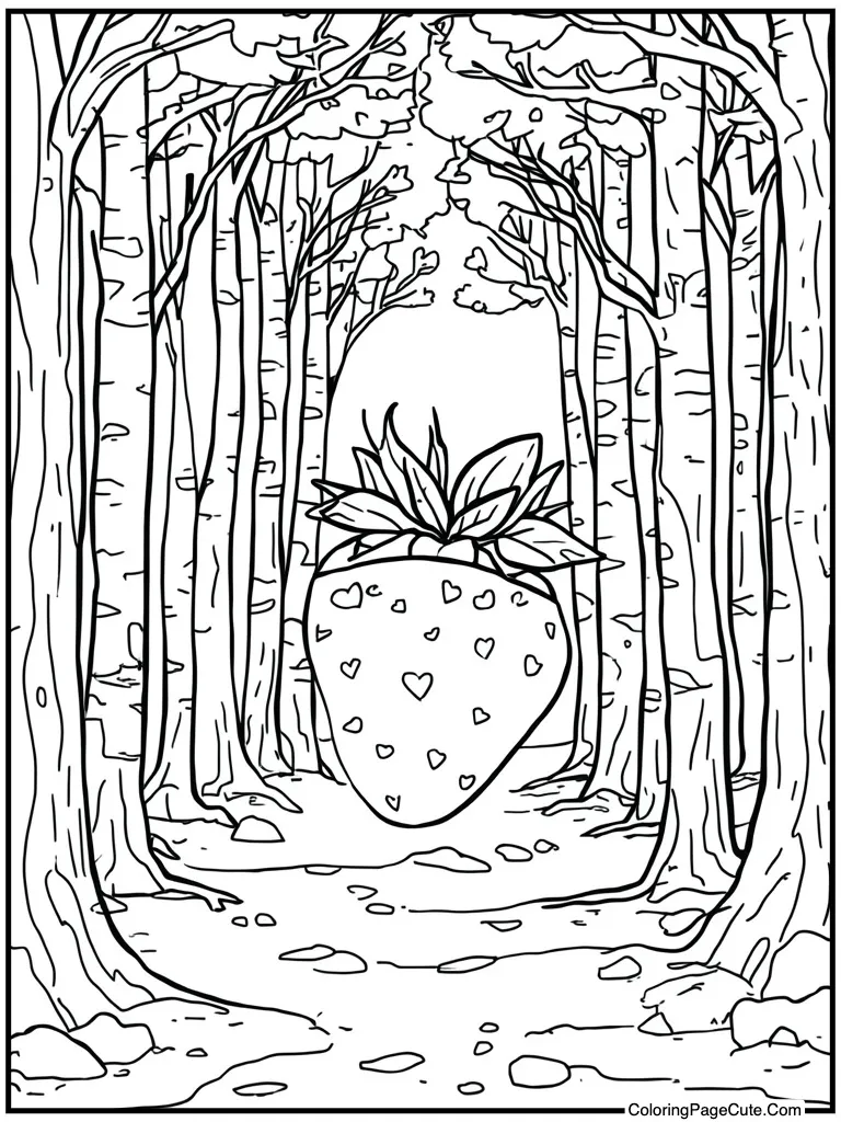 Strawberry dipped in chocolate