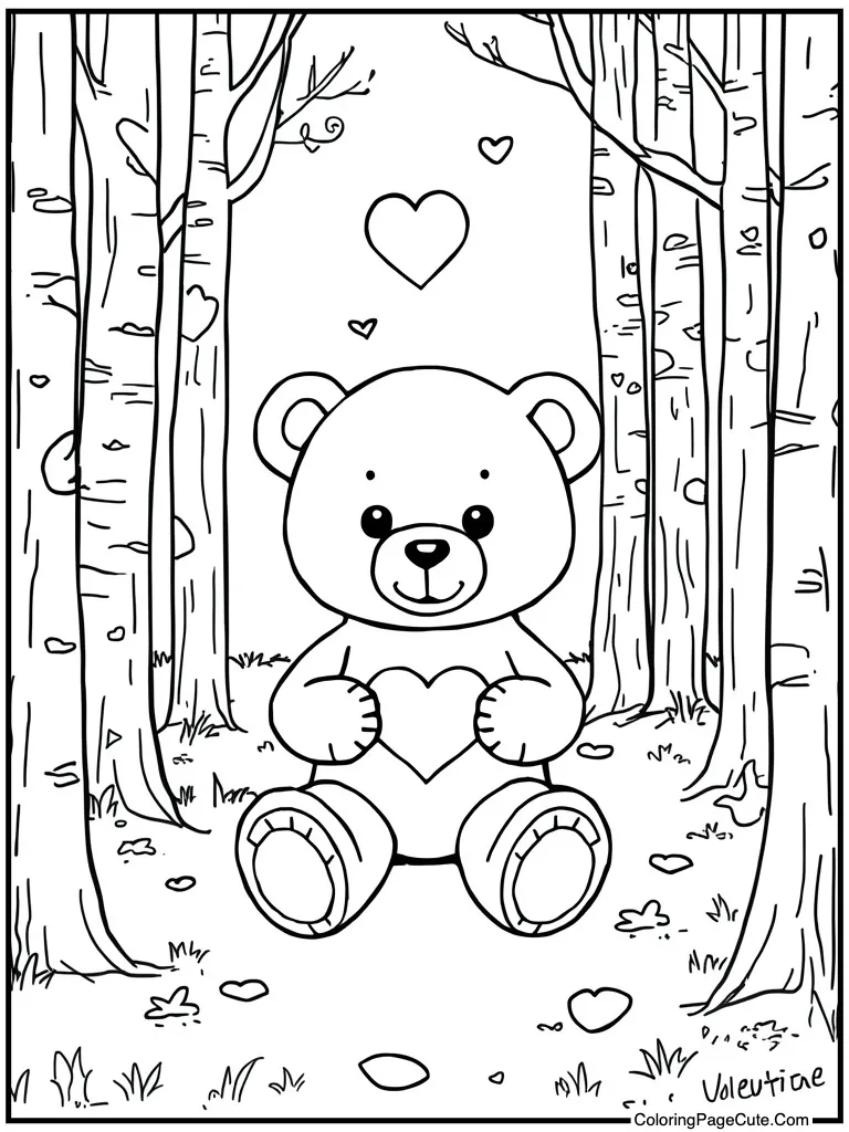 Sewing plush toy bear