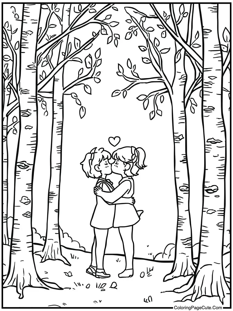 Red lips kissing mark