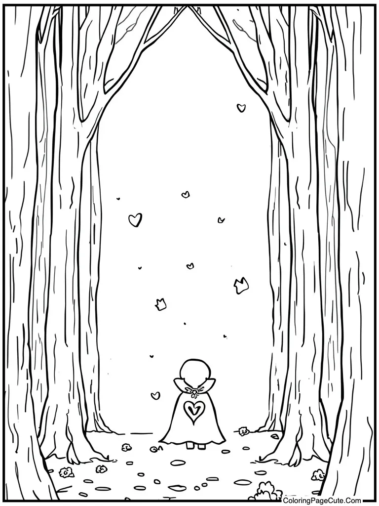 Vampire cape heart collar