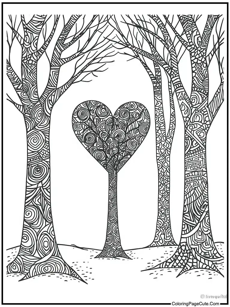 Zentangle doodle ink fill