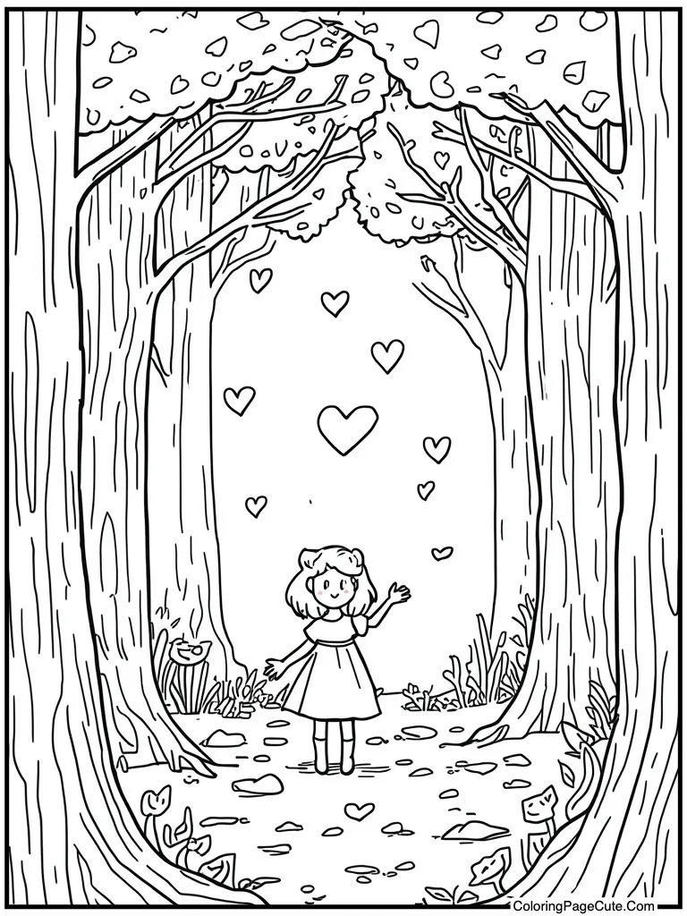 Rain falling soft drops