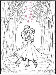 valentine’s day coloring pages For Adults