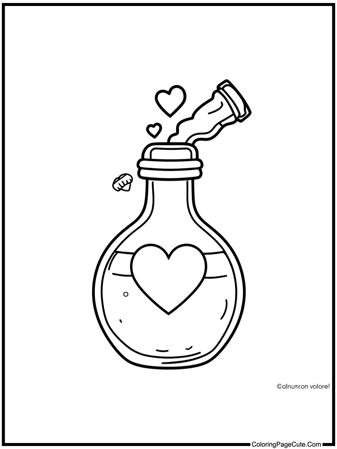 with a love potion