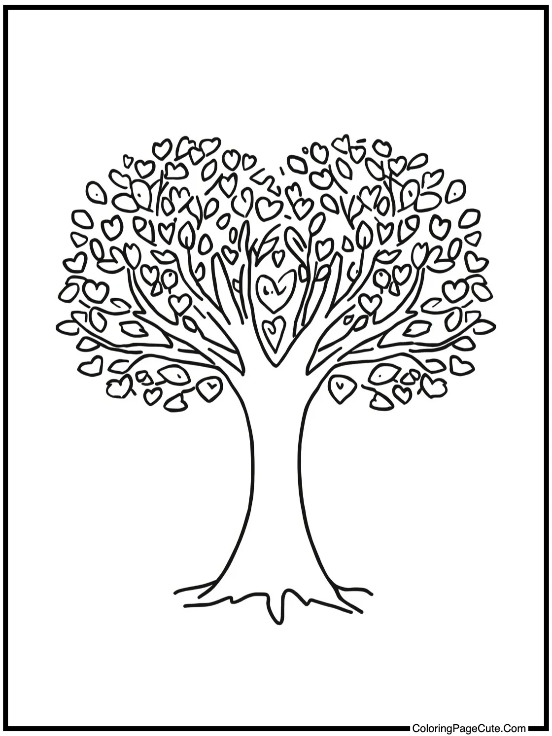 featuring a love tree