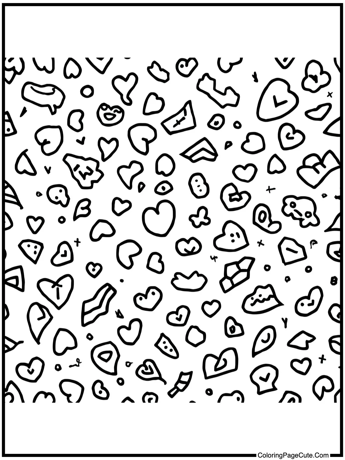 with lovely patterns