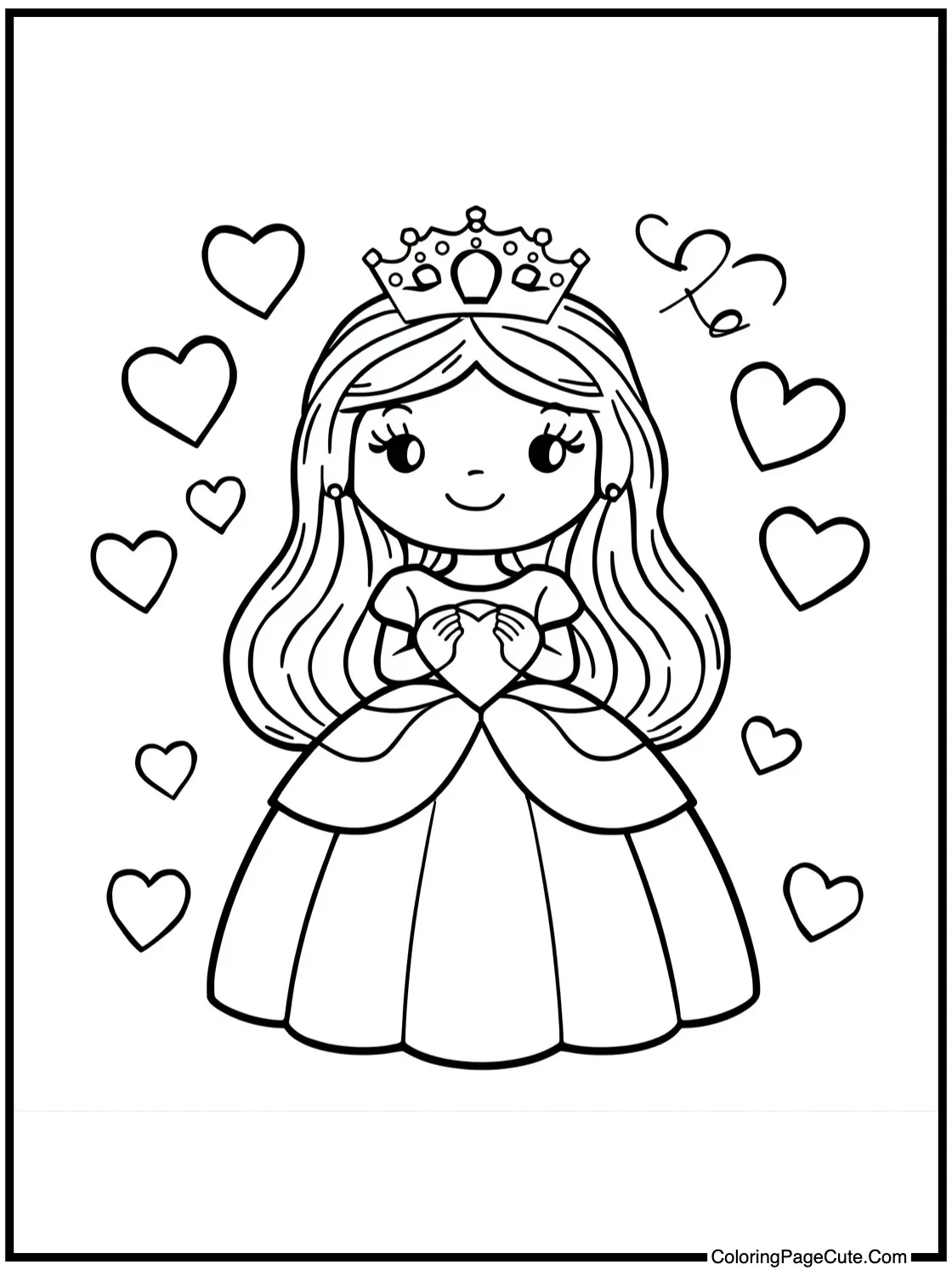 with a kind princess