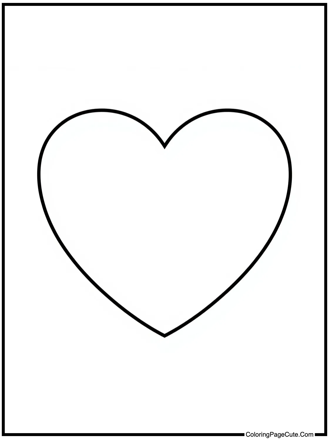 of a heart-shaped box