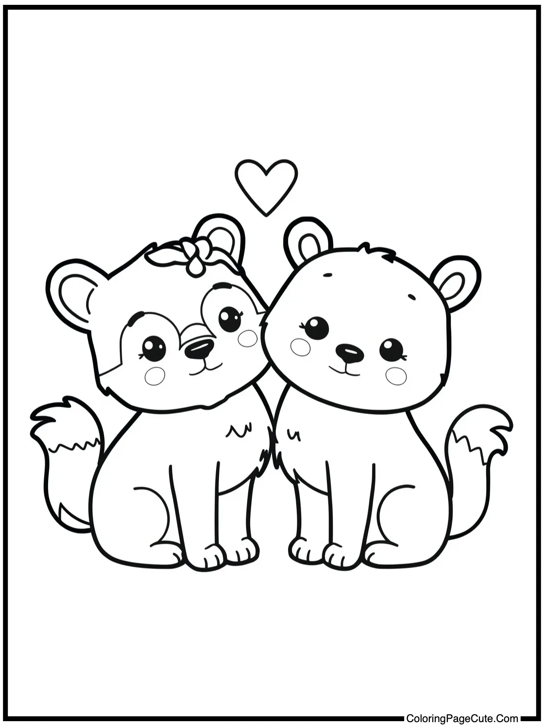 with adorable animal friends