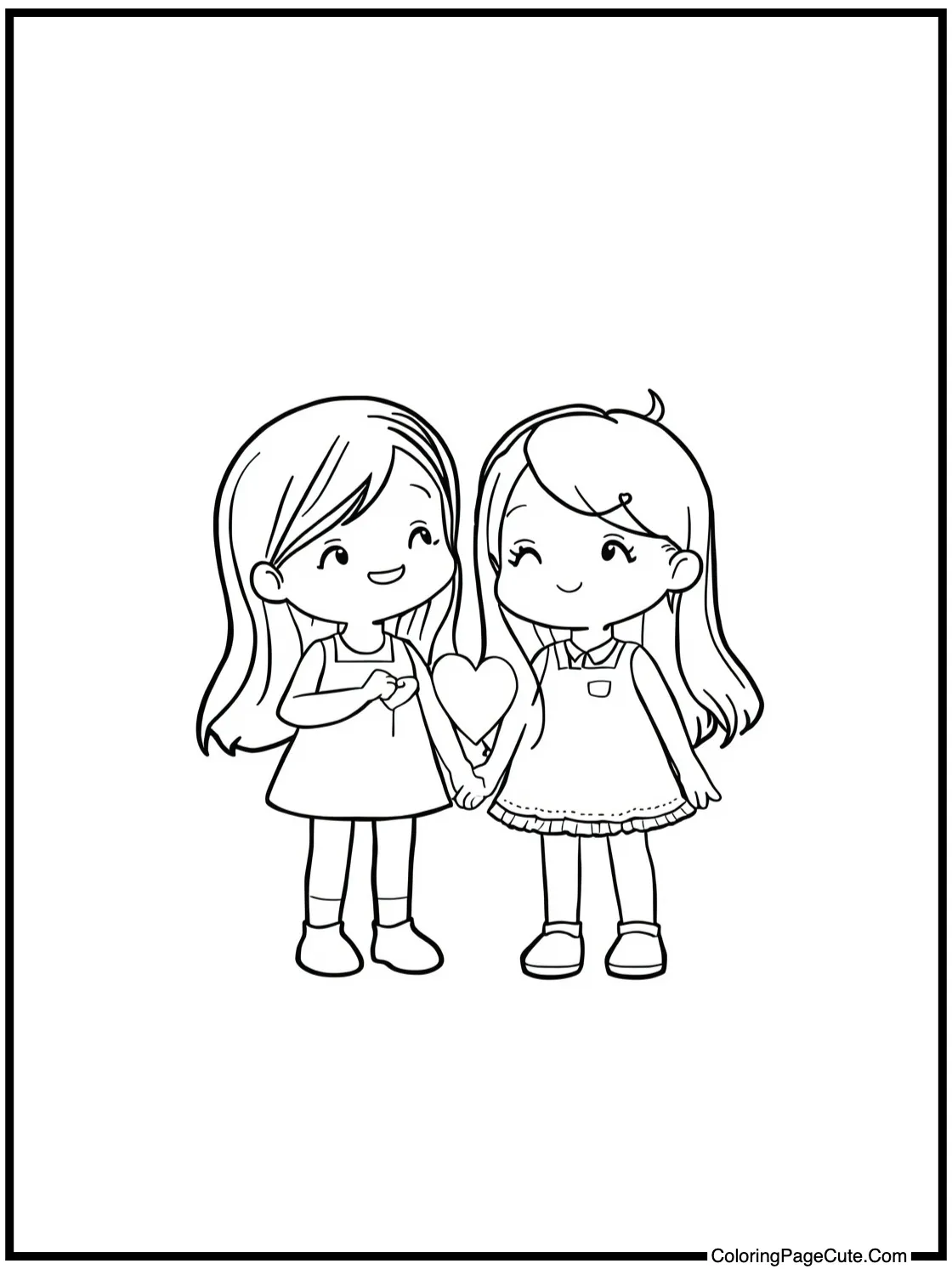 with a supportive friend