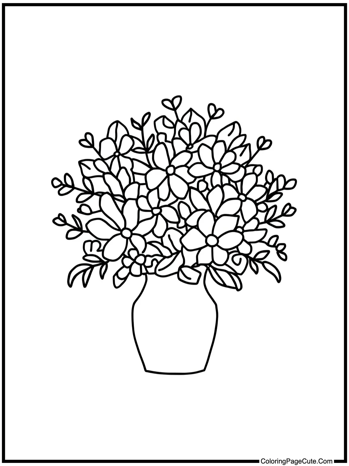 showing a beautiful bouquet