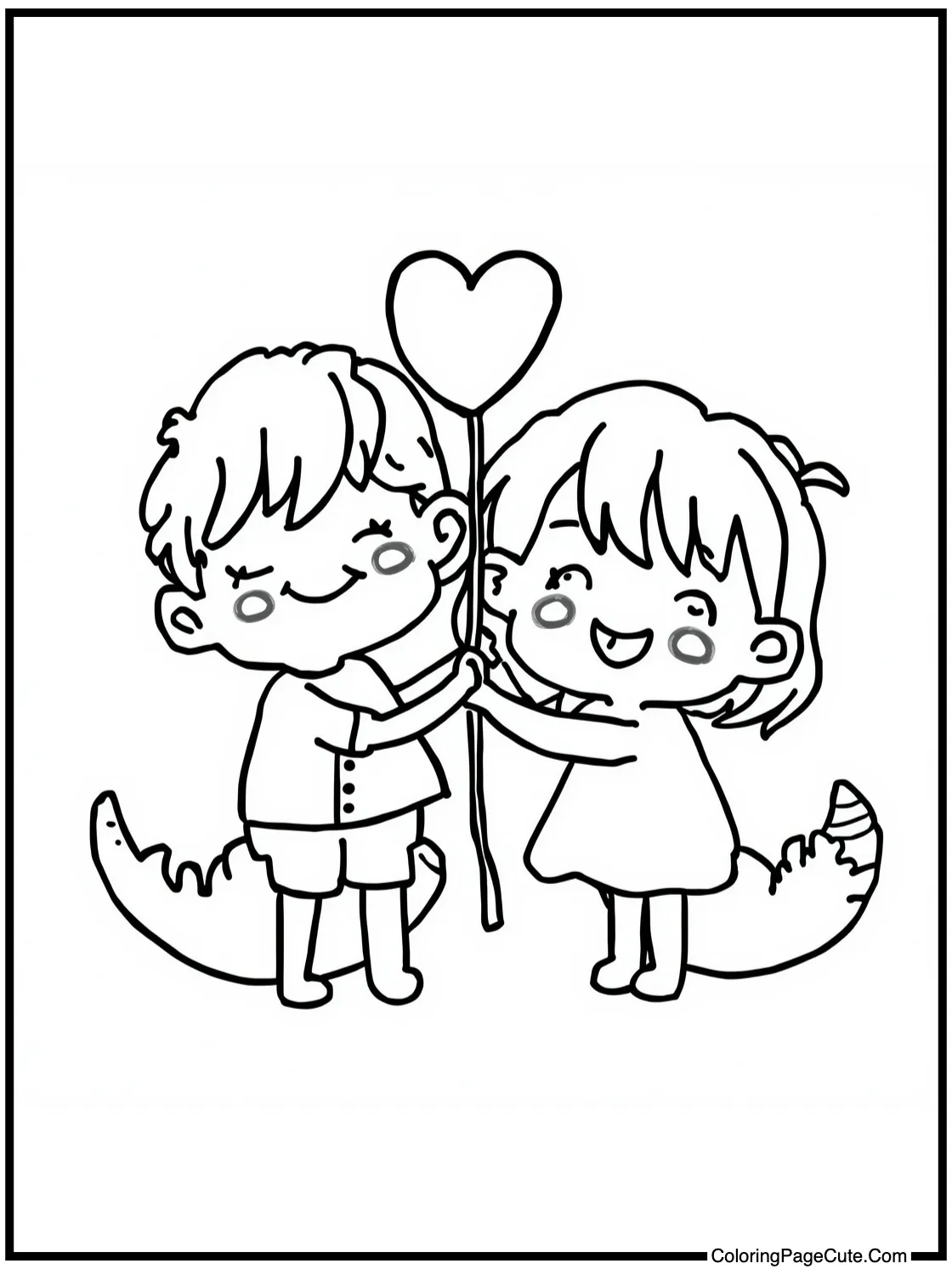 with a cheerful mood