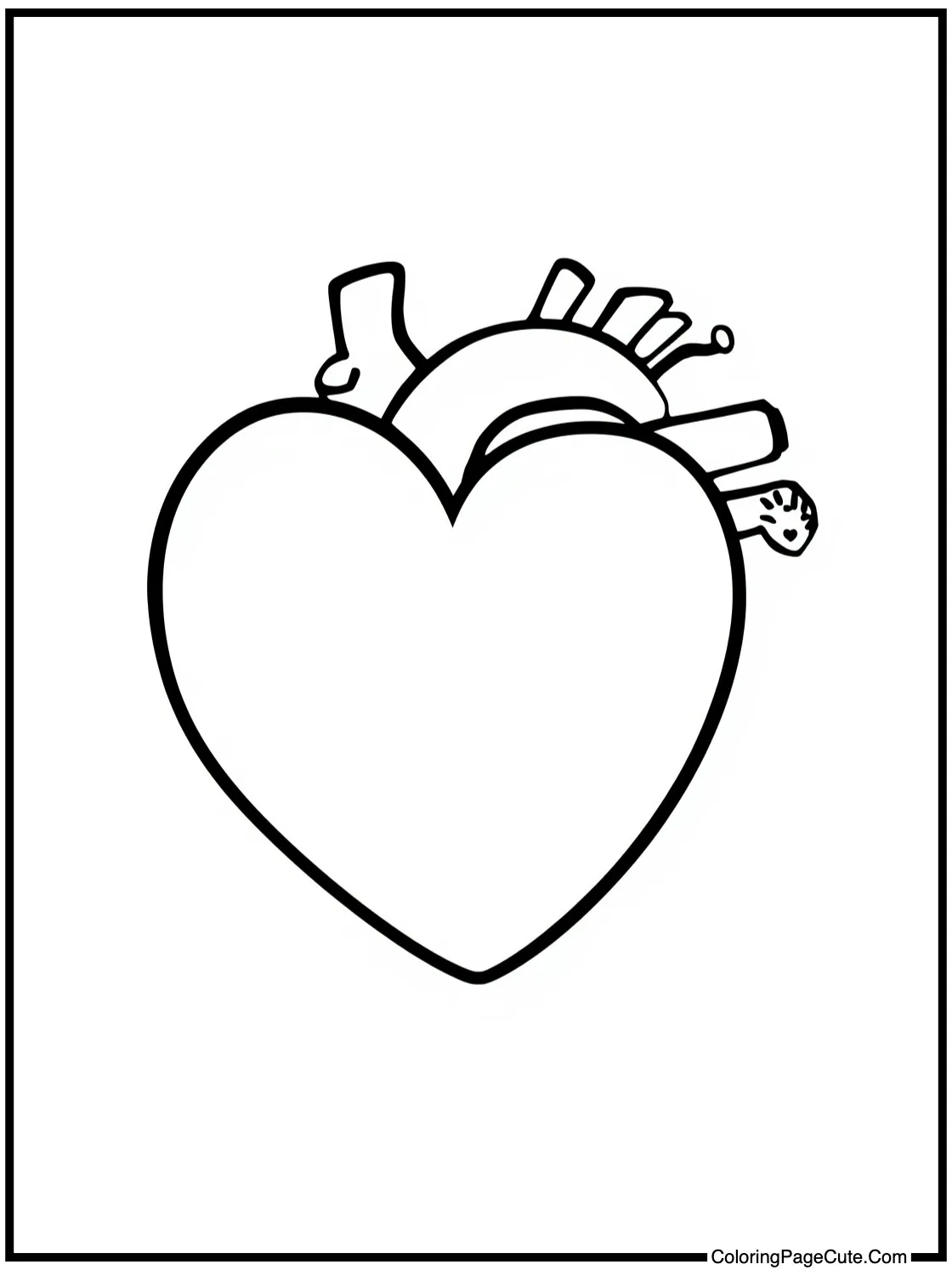 with a trusting heart