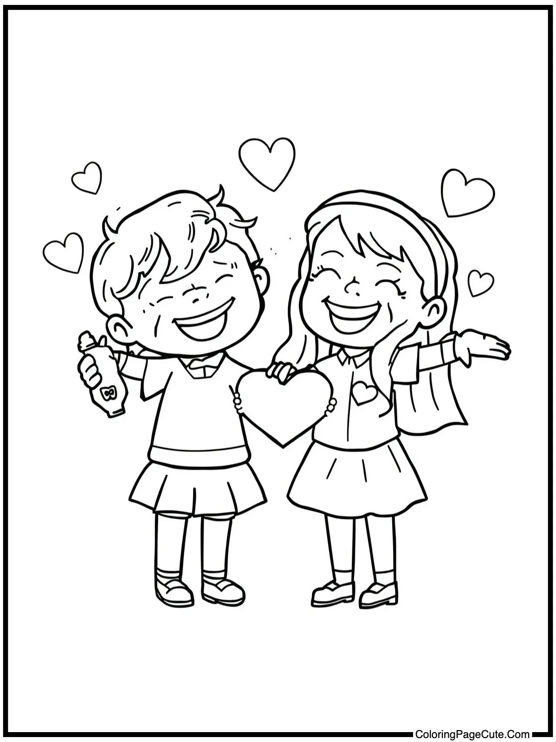 showing a joyful spirit