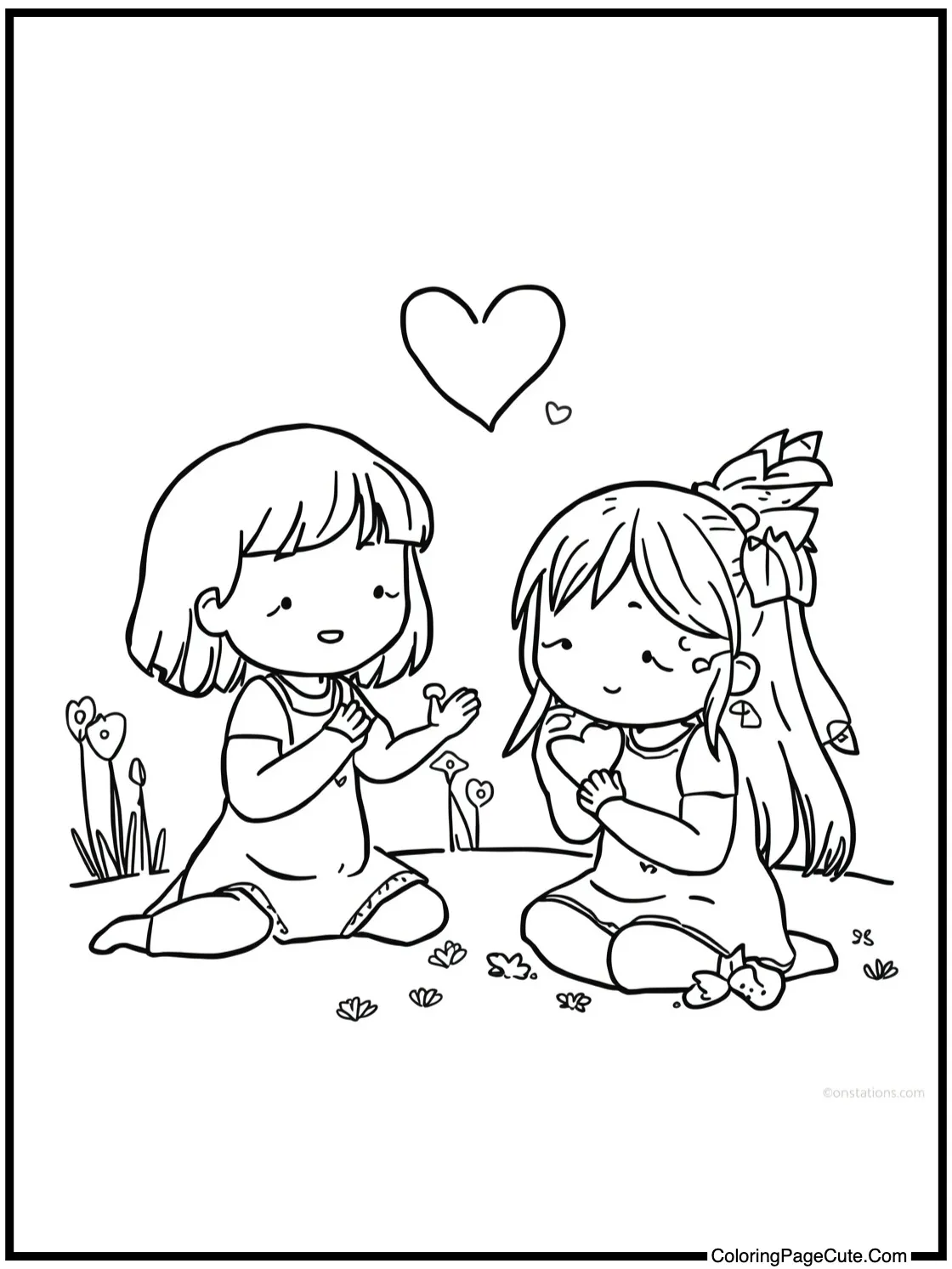 of a peaceful moment