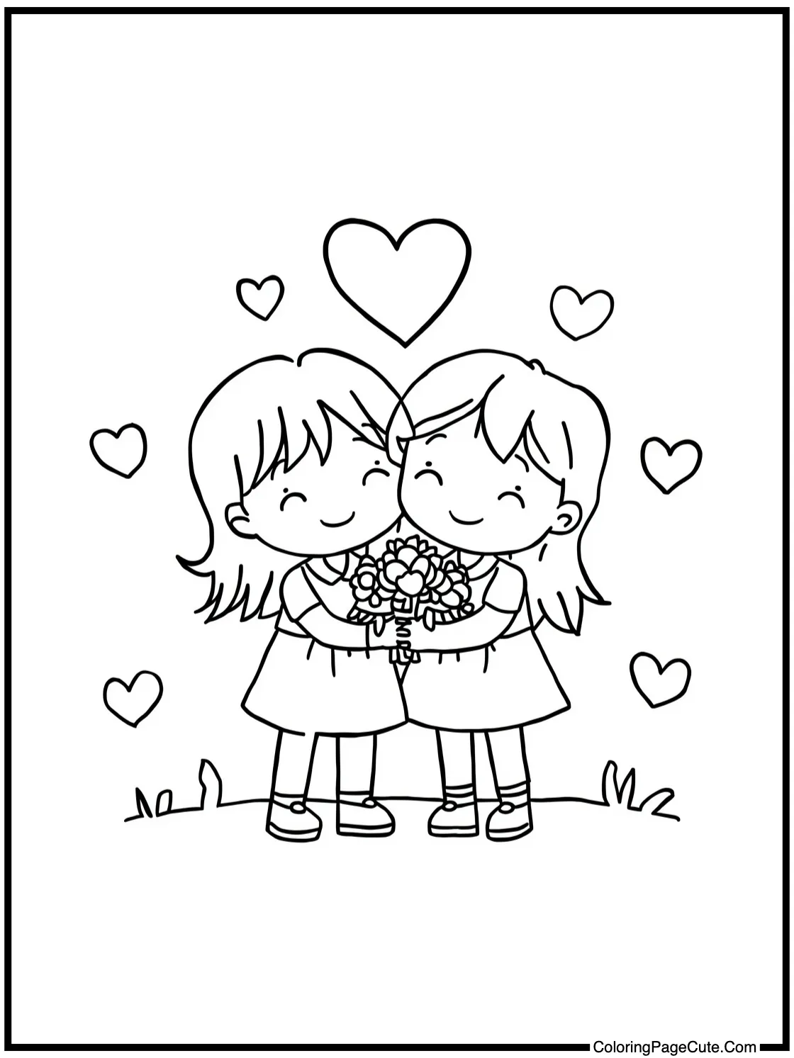 showing a beautiful bond