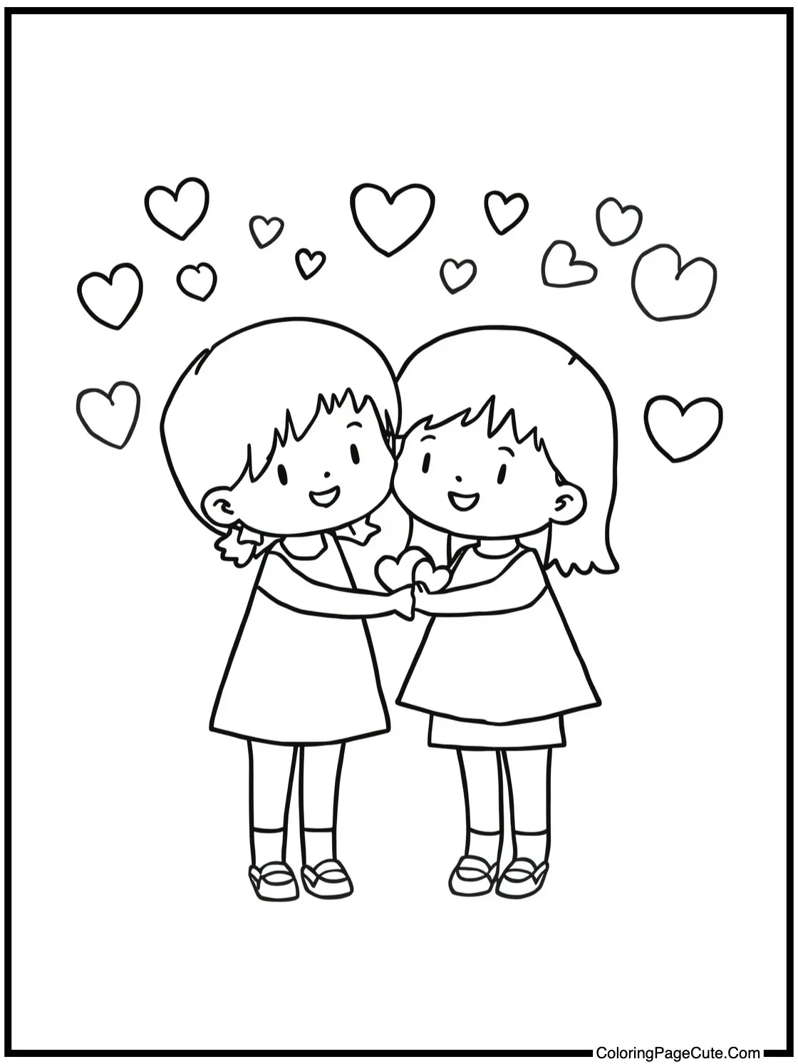 with a loving presence