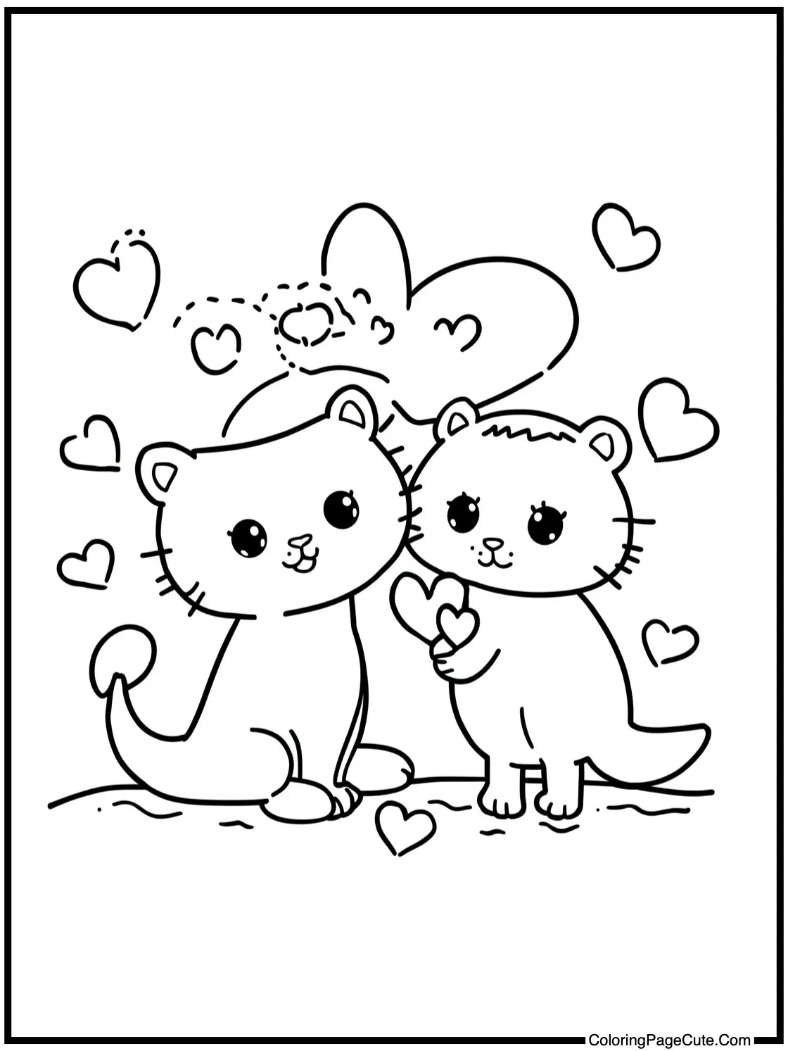 with a cheerful outlook