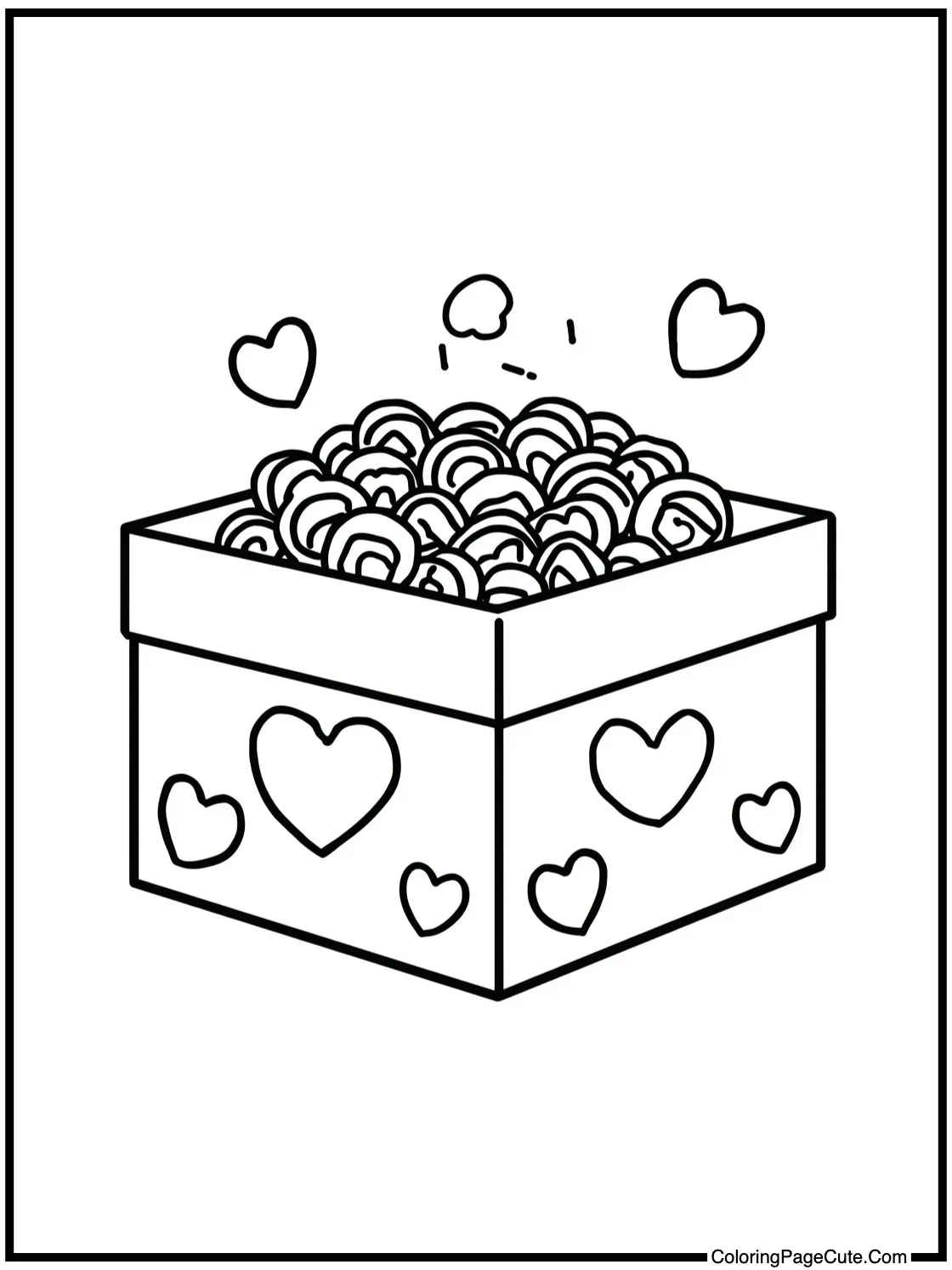 featuring a candy box