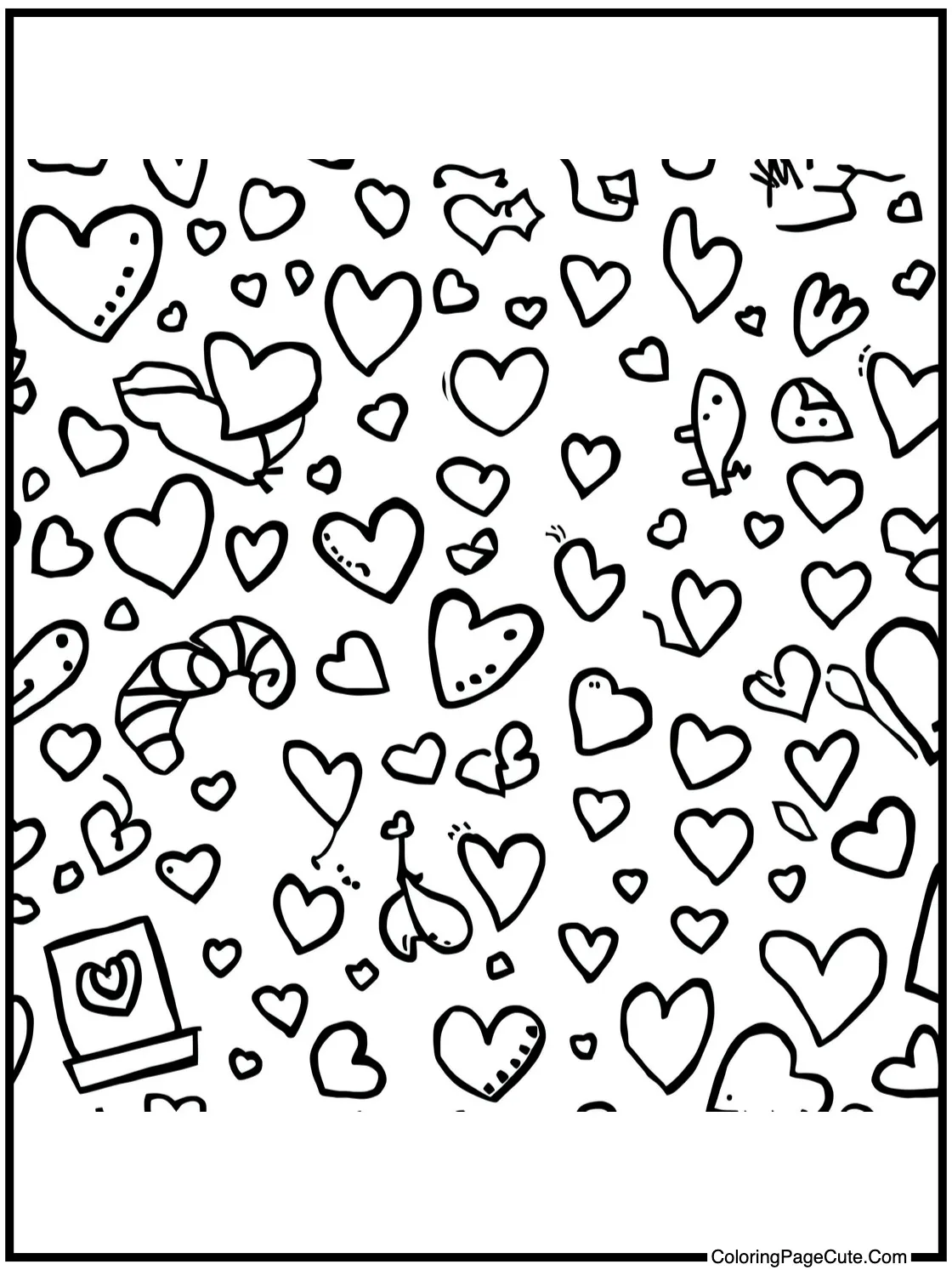 with a lovely pattern