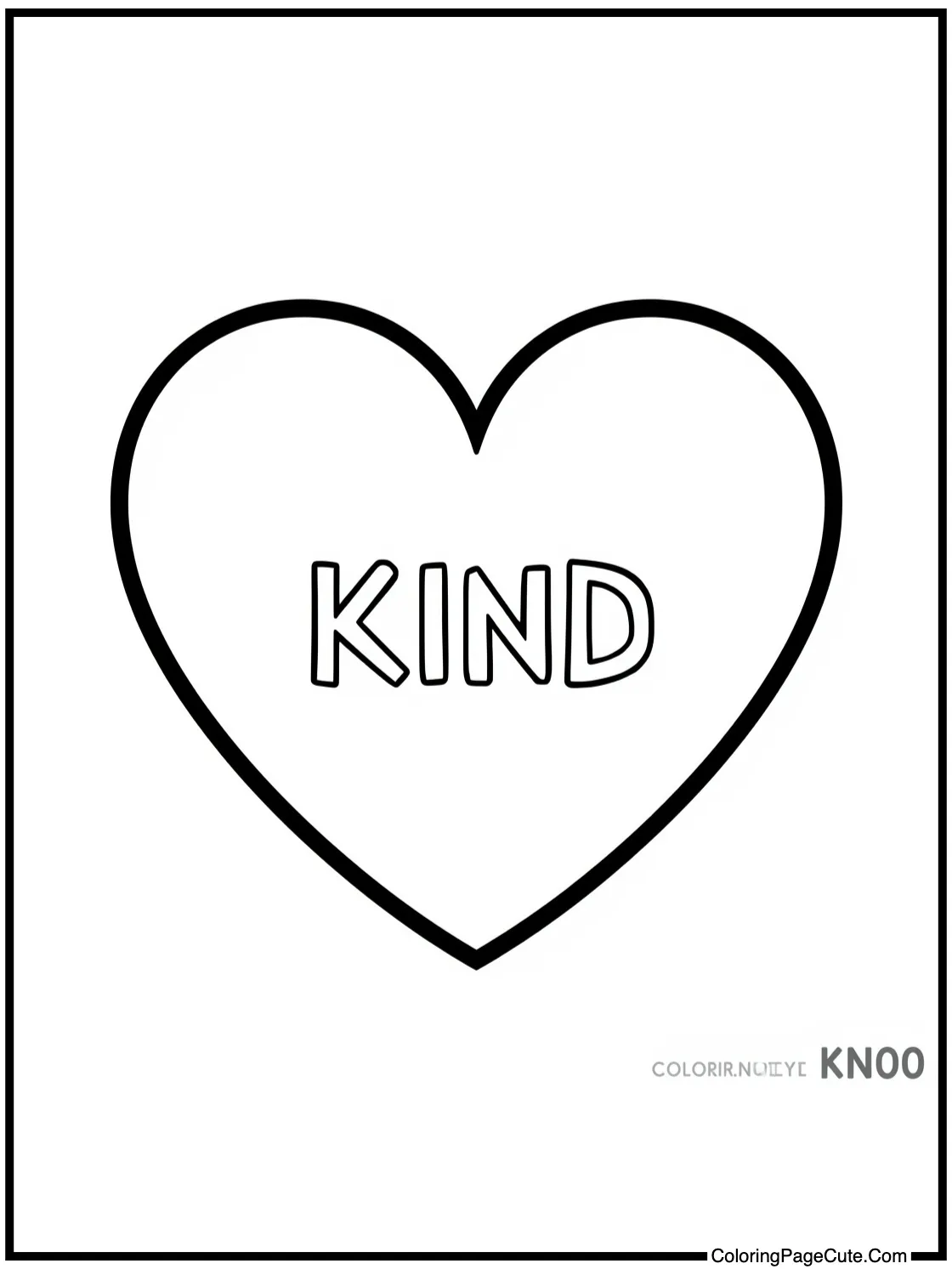 with a kind heart