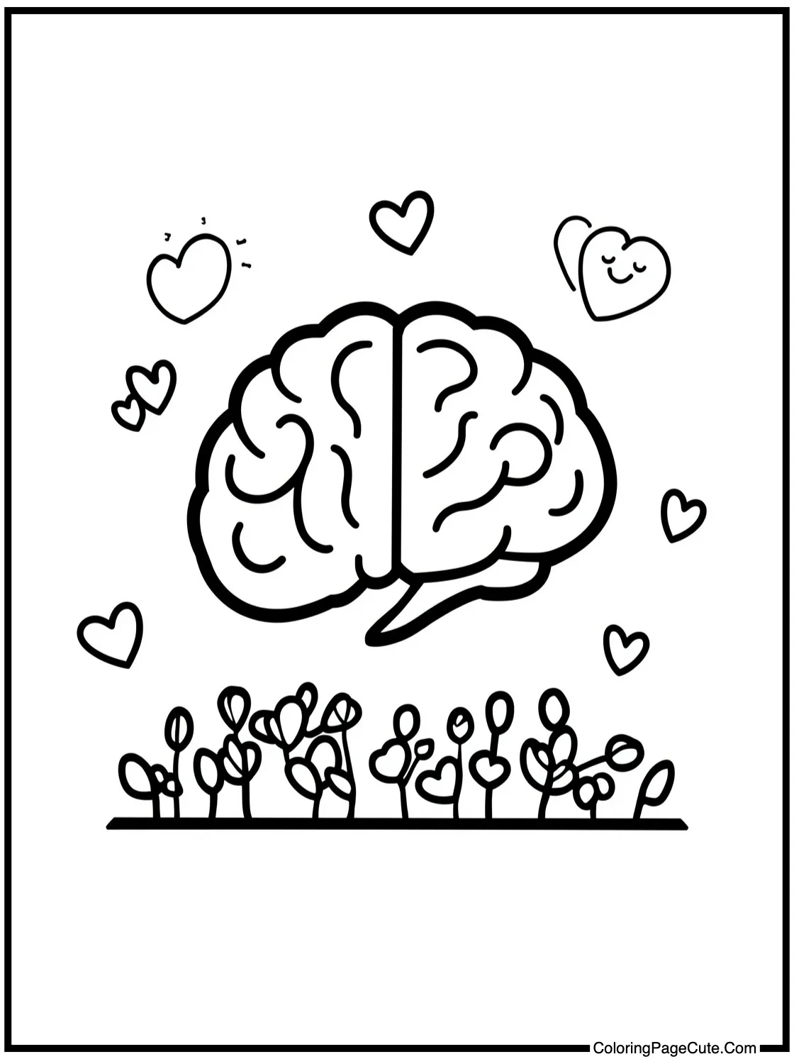 featuring a calm mind