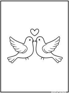 valentines day coloring pages