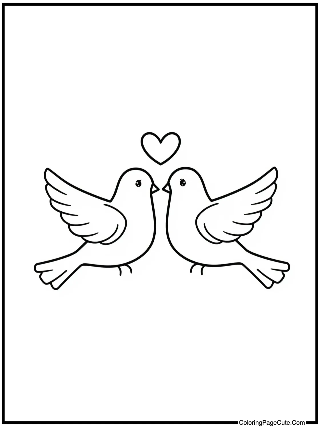 of two doves