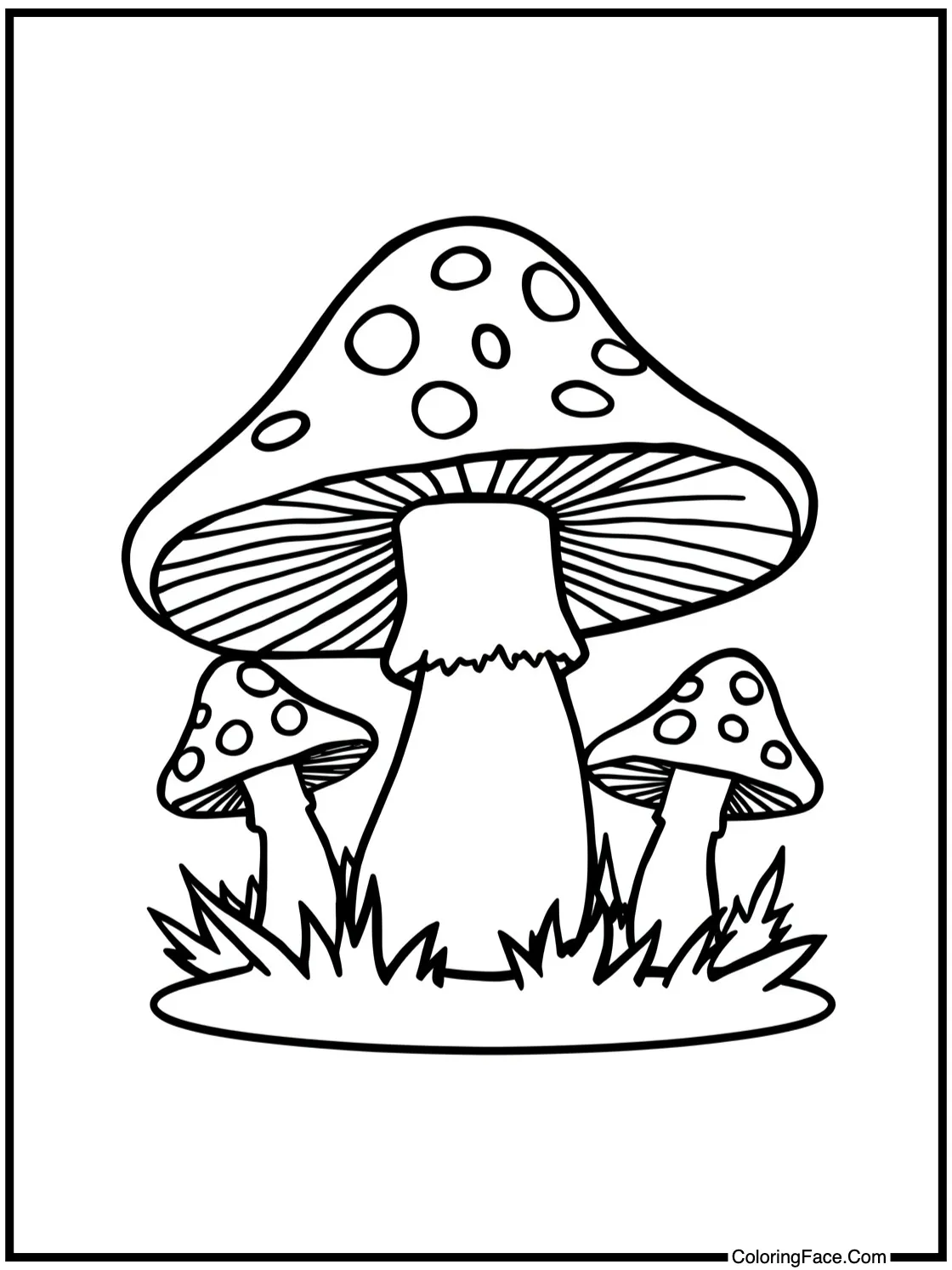 glowing mushroom glade