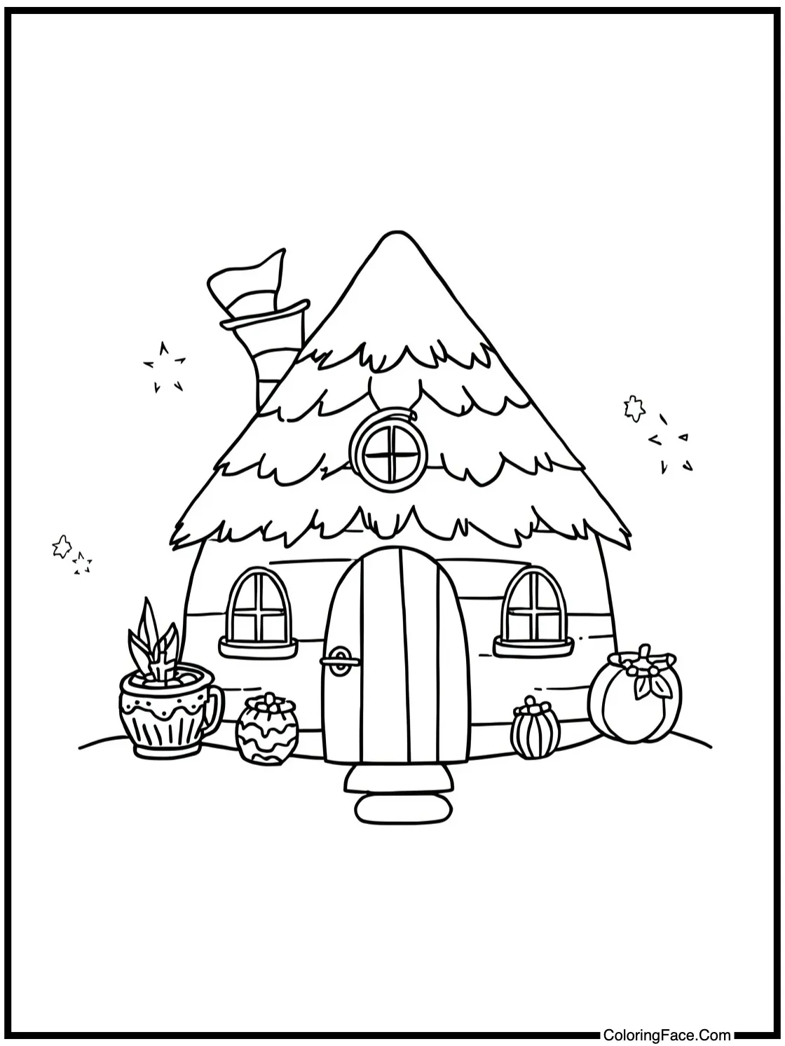 charming witch's hut