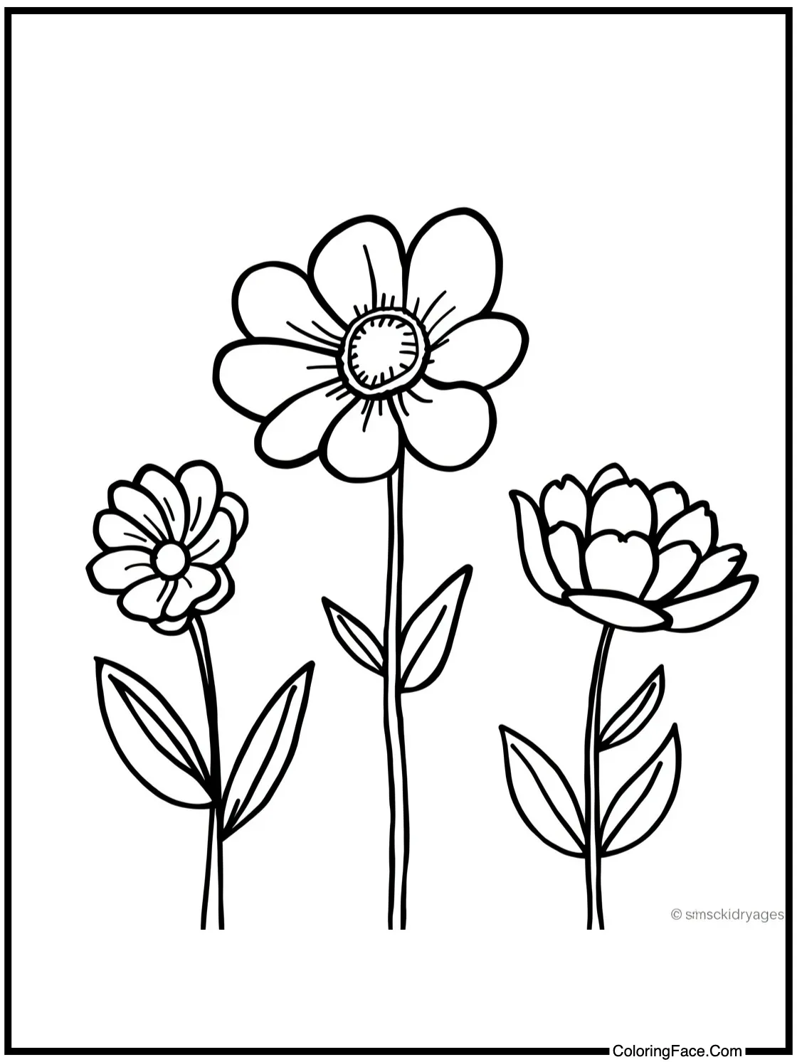 mystical glowing flowers