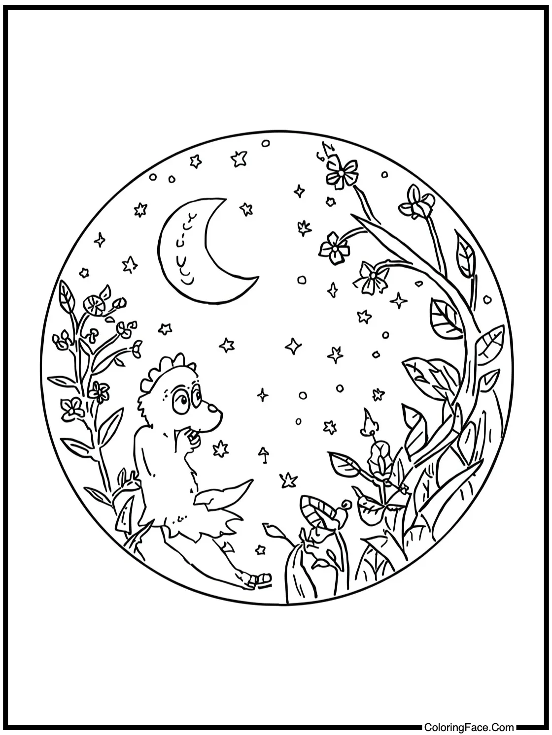 moonlit fairy circle