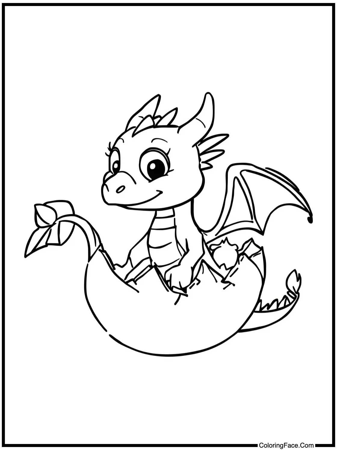 dragon hatchling playing