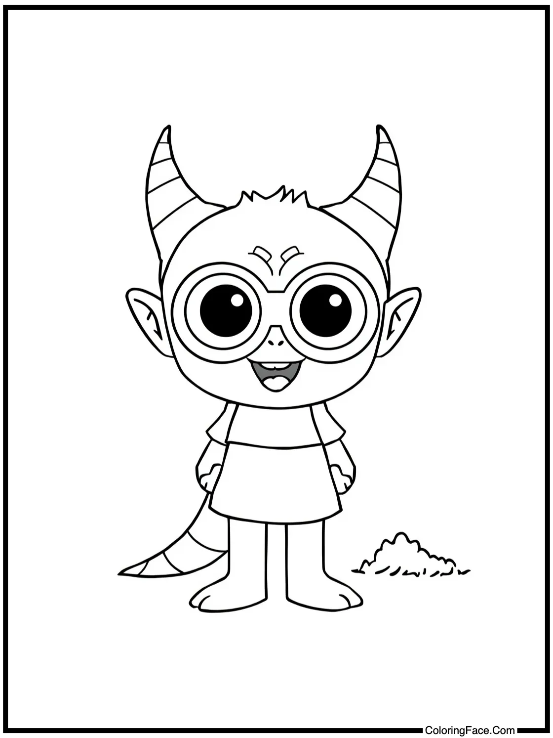 happy cyclops artist