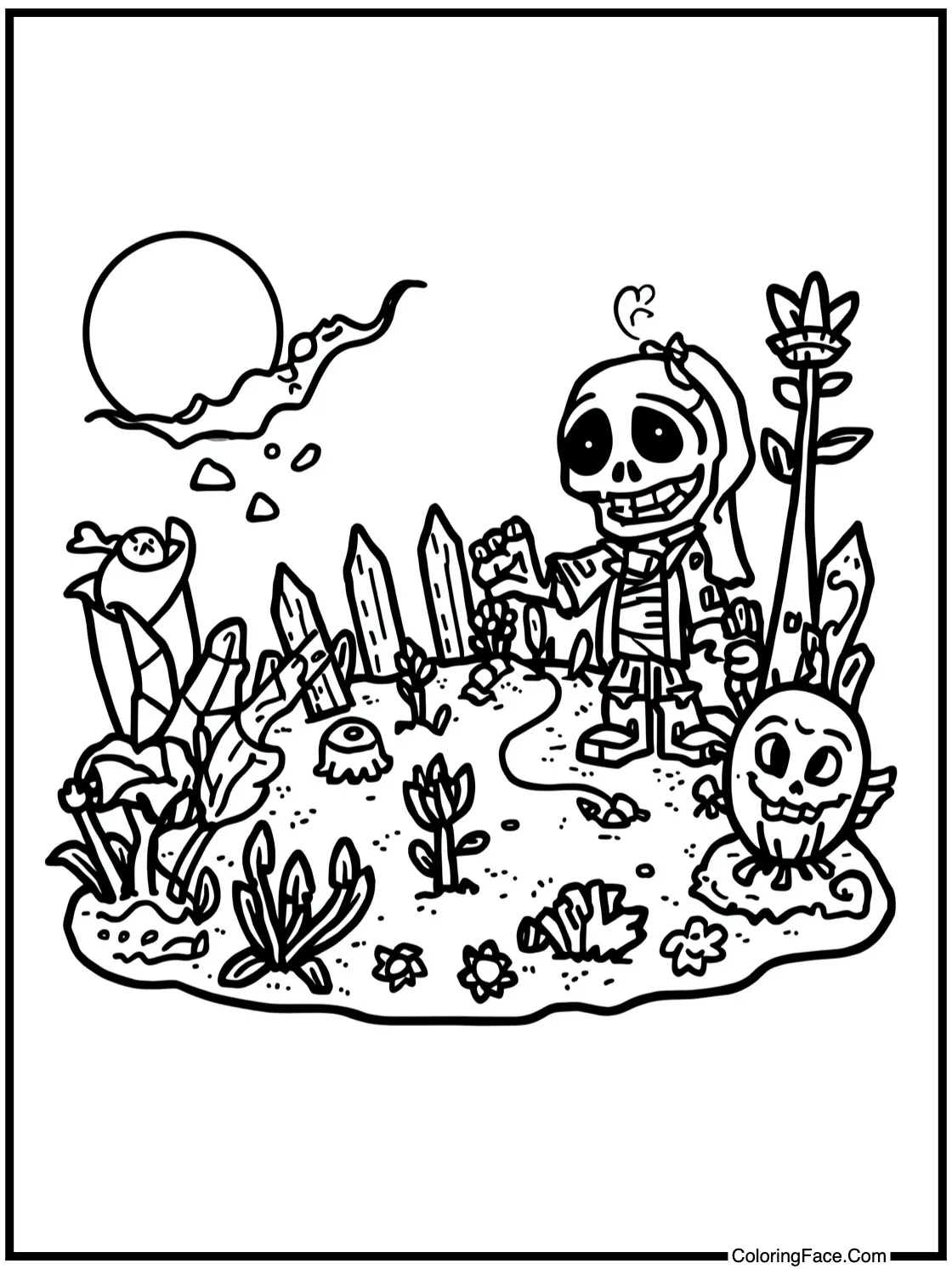 friendly zombie garden