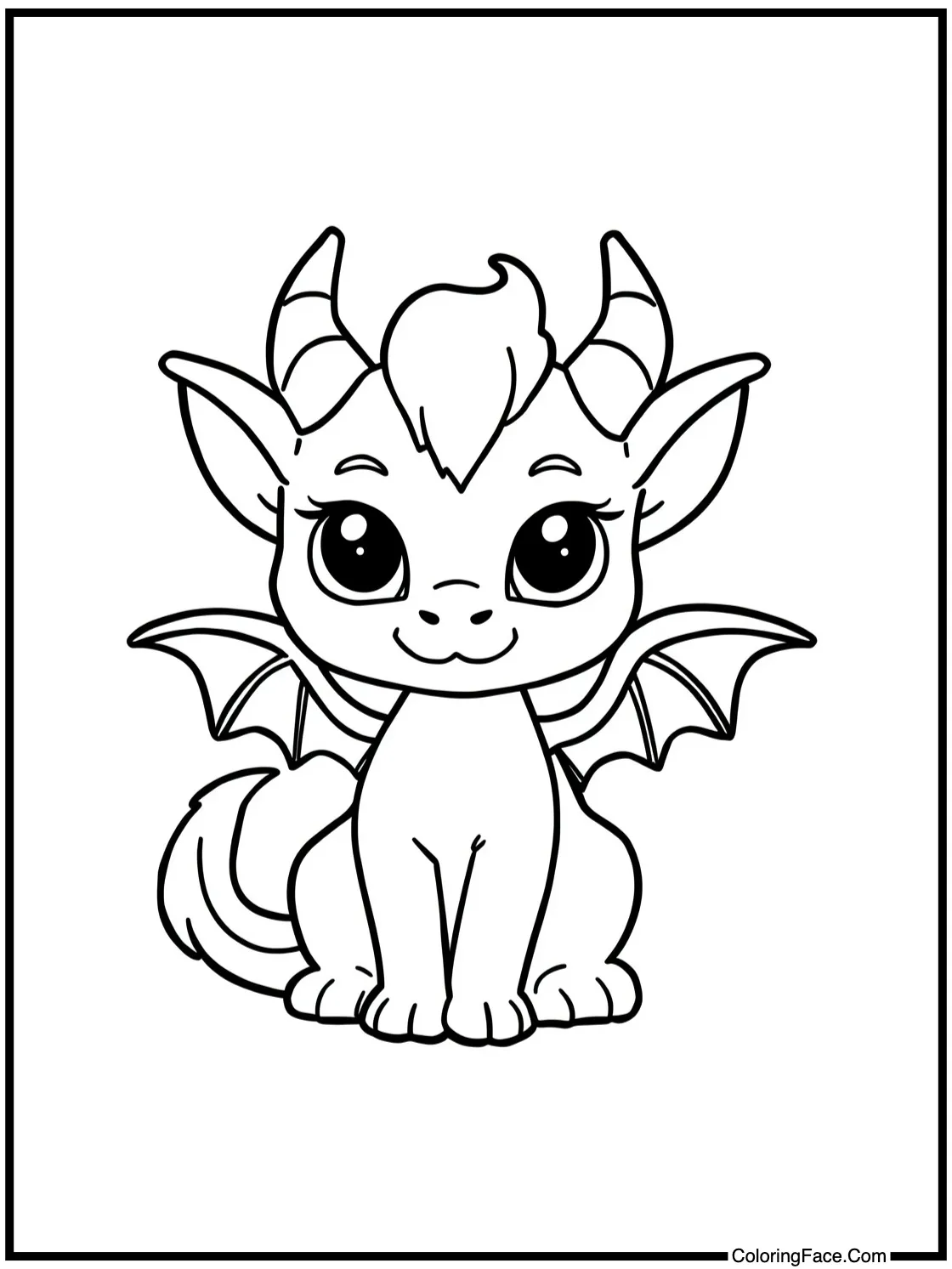 charming mythical pet