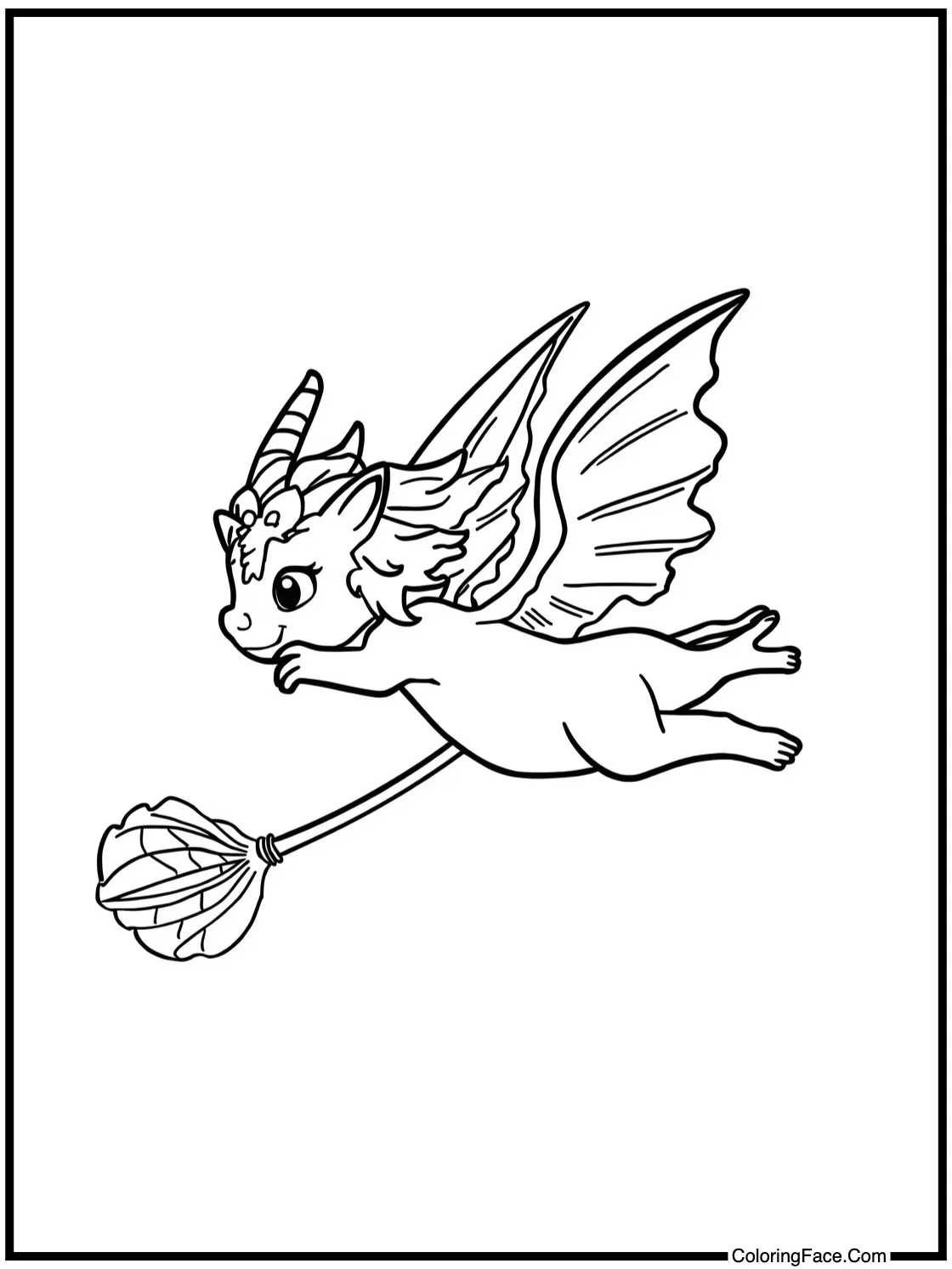 magical creatures flying